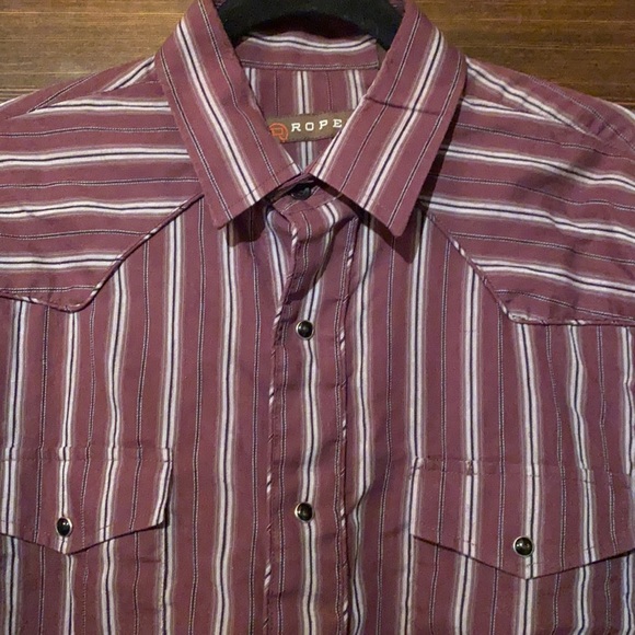 Roper Pearl Snap Button Down Western Shirt - Picture 2 of 7